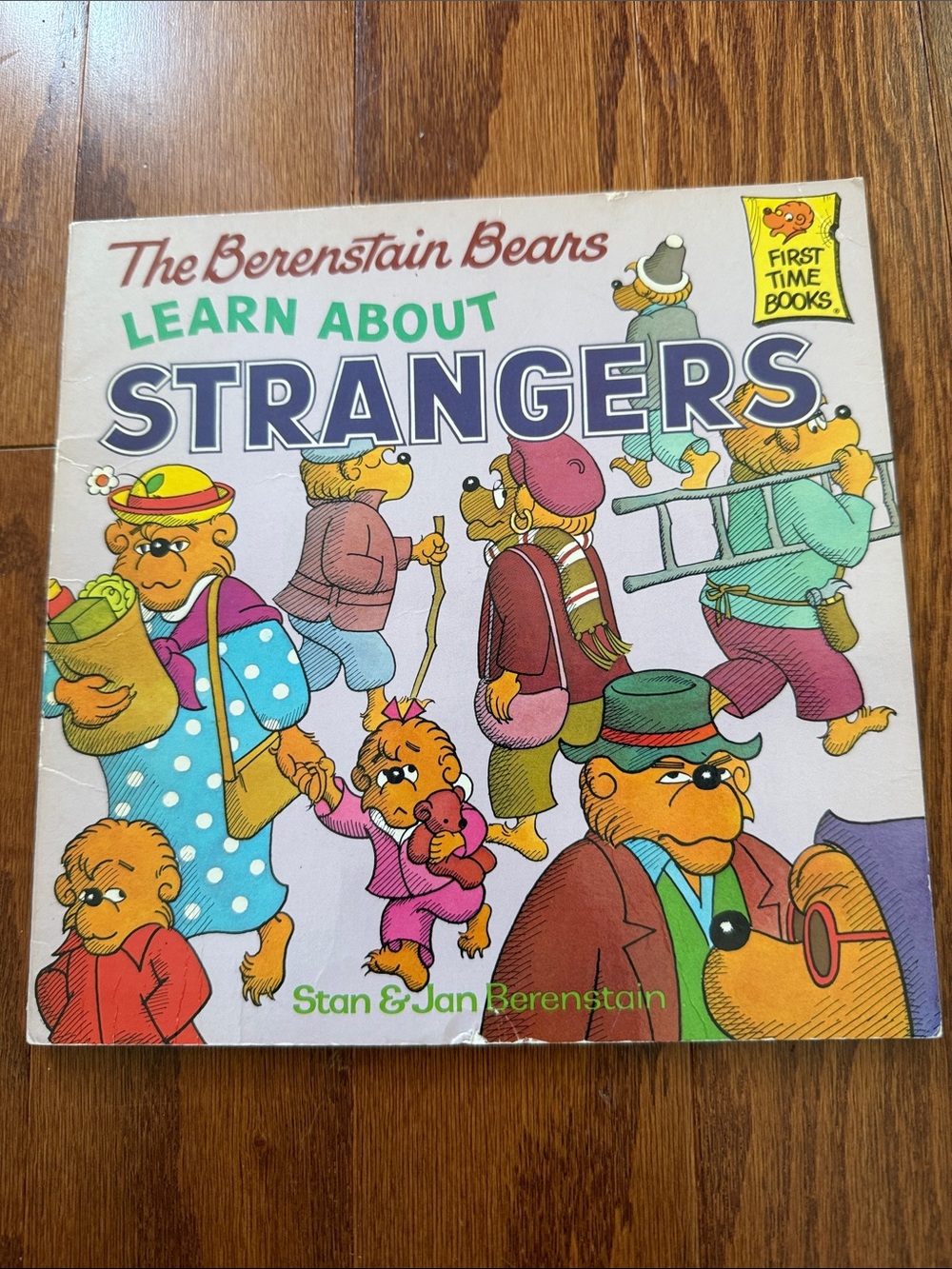 Vintage 1985 Berenstain Bears Learn About Strangers Stan and Jan Berenstain